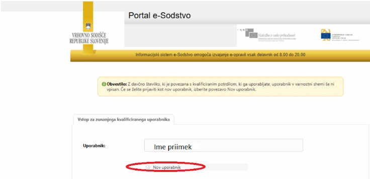 Pojmi na portalu e-Sodstvo 2 image 2